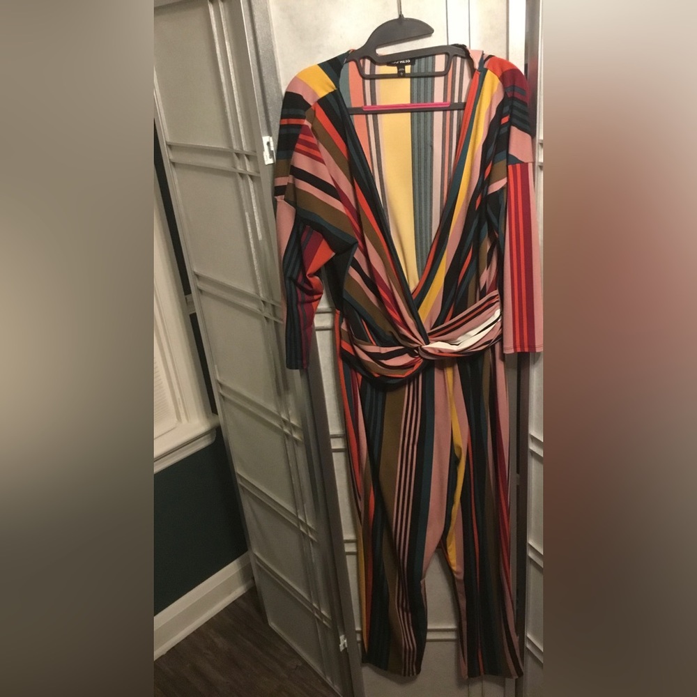 Express Rainbow Stripped Jumper